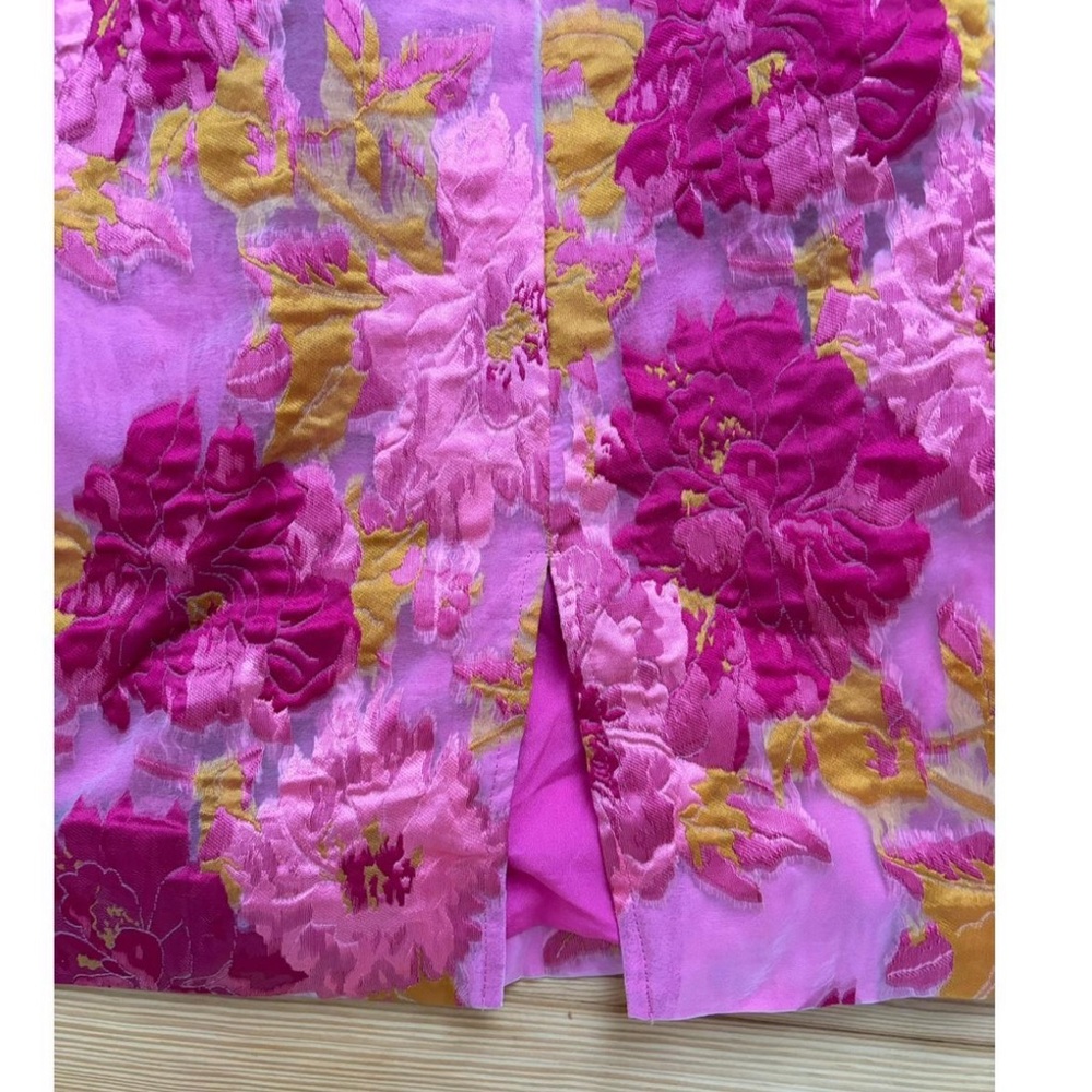 Showpo Pink and Red Floral Mini Dress - Picture 3 of 4